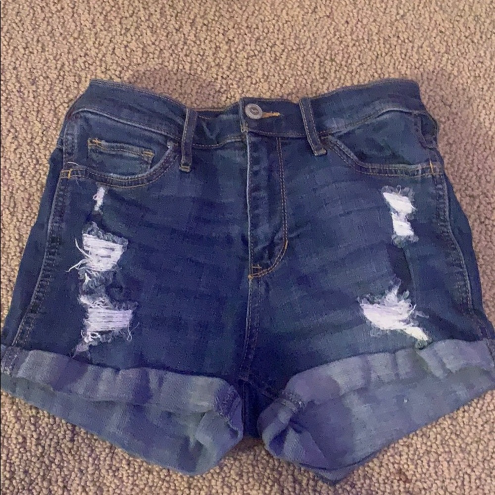 Hollister high waisted shorts